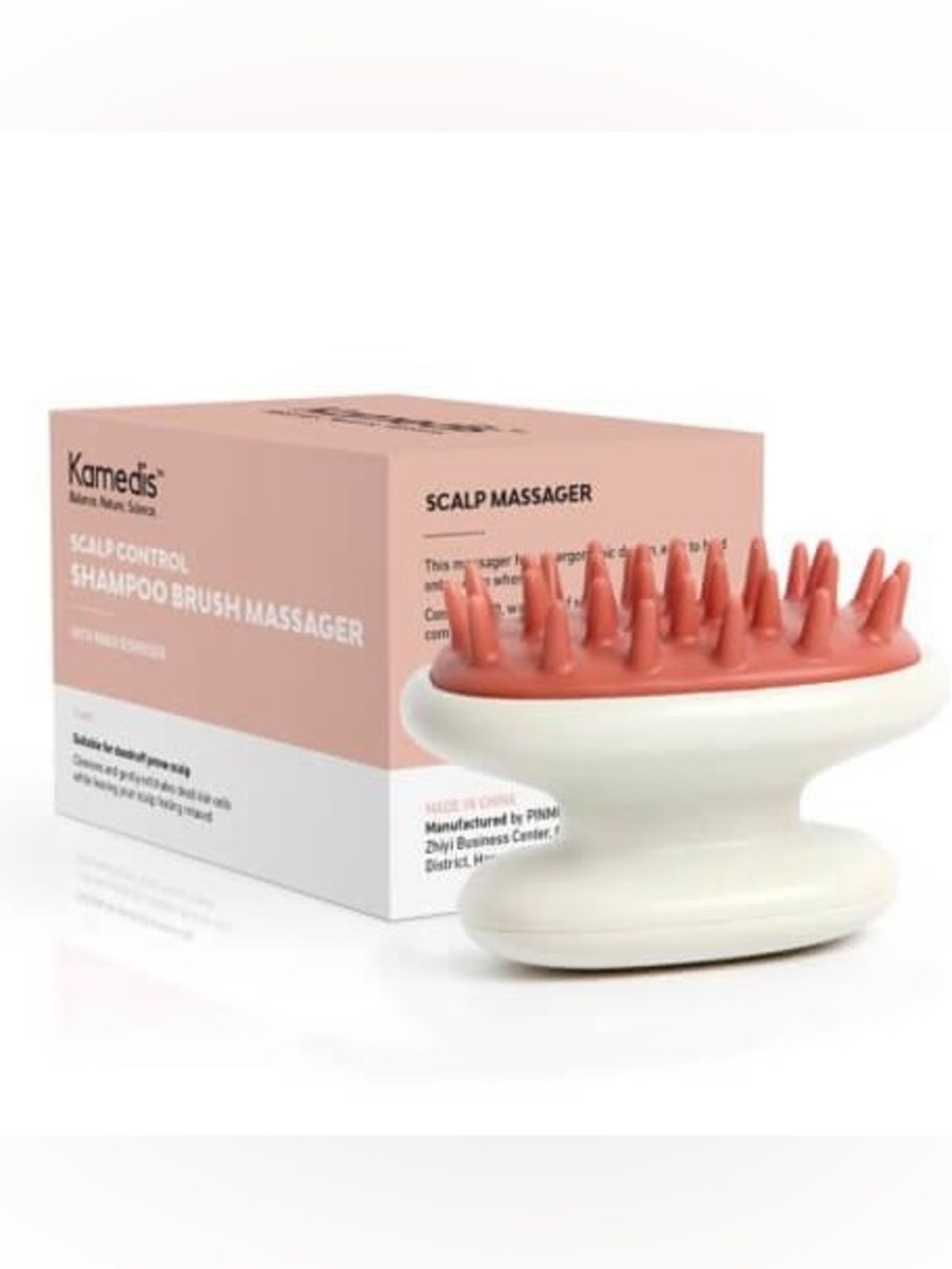 NIB Kamedis Scalp Control Shampoo Brush Massager
